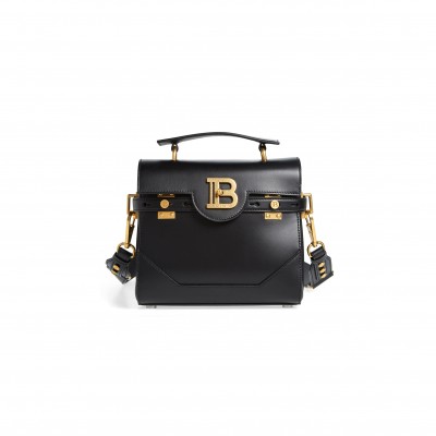 BALMAIN B-BUZZ 23 MONOGRAM LEATHER BAG BN1DB526LAVE0PA (23*20*11cm) BALMAIN B-BUZZ 23 MONOGRAM LEATHER BAG BN1DB526LAVE0PA (23*20*11cm)